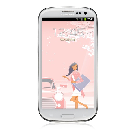 Мобильный телефон Samsung + 1 ГБ RAM+  Galaxy S III GT-I9300 La Fleur 16 Гб 16 ГБ - Ленинградская