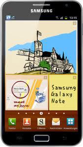 Смартфон Samsung Galaxy Note GT-N7000 Blue - Ленинградская